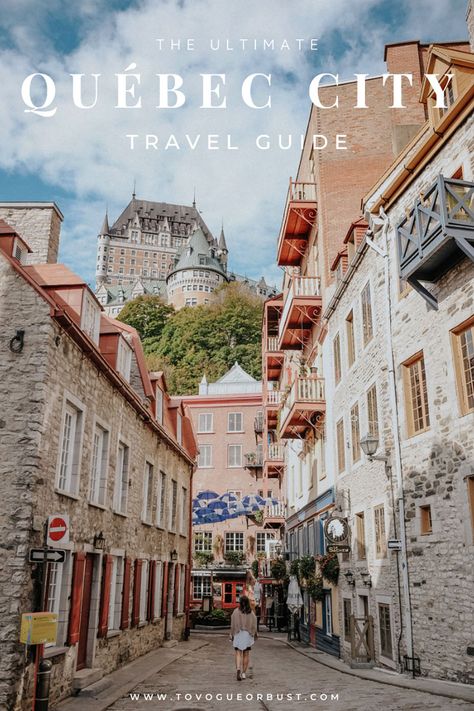 Weekend In Quebec City, Quebec City Outfits Fall, What To Do In Quebec City, Toronto To Montreal Road Trip, Quebec City Aesthetic Summer, Old Quebec City Summer, Montreal And Quebec City Itinerary, Quebec City Fall, Quebec City Itinerary