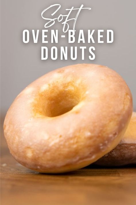 🍩 Skip the frying, not the flavor. Oven-Baked Donuts are here to stay. 👀 Interested? Click for the full recipe and enjoy guilt-free 🍩. #OvenBakedDonuts #NoFry #EasyBaking #DonutLovers #Foodie #Delish Blueberry Doughnuts Baked, How To Make Baked Donuts At Home, Easy Doughnut Recipe Simple No Yeast, Easy Donut Recipe No Yeast Baked, Donut Oven Recipe, Homemade Donuts No Yeast, Homemade Doughnuts Easy Without Yeast, Glazed Baked Donut Recipes, Baked Raised Donut Recipes