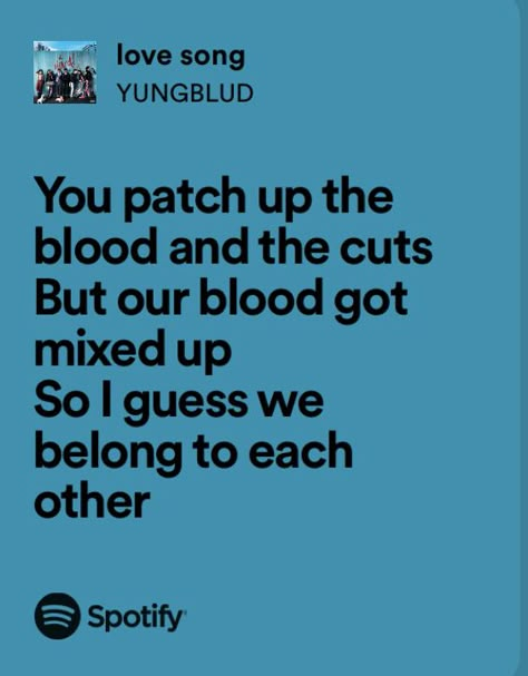 Yungblud Quotes Lyrics, Yungblud Lyrics, Spotify Widget, Lyrics Quotes, Mood Songs, Lyric Quotes, Love Songs, Kiss, Songs