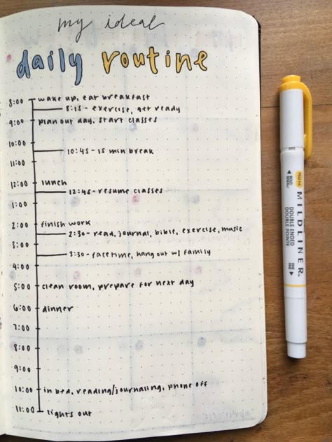 Daily Journal Aesthetic, Bullet Journal Birthday Tracker, Ideal Routine, Empty Journal, Bullet Journal Ideas Templates, Daily Journal Prompts, Bullet Journal Mood Tracker Ideas, Bullet Journal Notes, Bullet Journal Paper