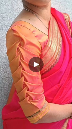 Notes Science, Latest Blouse Neck Designs, Patch Work Blouse Designs, Blouse Designs High Neck, Model Blouse, Blouses Designs, Dress Patterns Diy, Latest Blouse Designs Pattern, New Saree Blouse Designs