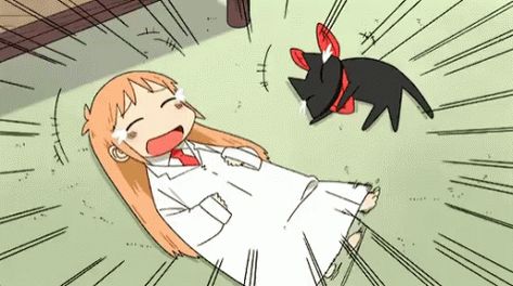 Nichijou Hahaha GIF - Nichijou Hahaha Laughing - Discover & Share GIFs Laughing Gif, Blue Springs Ride, Cat Talk, Aesthetic Japan, Cute Anime Pics, Internet Funny, Funny Anime Pics, Anime Funny, Animated Gif