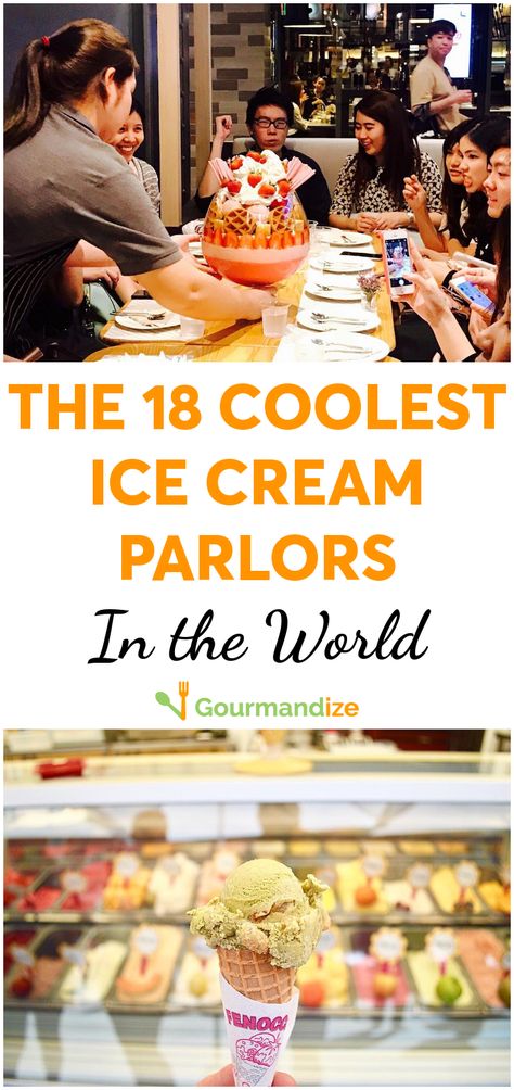 Call yourself an ice cream fan? Then these are the hot-spots all over the globe that you'll want to put on your bucket list. Nostalgic Ice Cream Shop, Ice Cream Store Aesthetic, Ice Cream Parlor Aesthetic, Ice Cream Parlor Interior, Ice Cream Store Design, Ice Cream Shop Aesthetic, Ice Cream Shop Interior Design, Cute Ice Cream Shop, Ice Cream Business Ideas