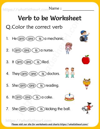 Verb To Be Worksheets for Grade 1 - Your Home Teacher Verb To Be Worksheets, To Be Verbs, Be Verbs, Worksheets For Grade 1, Verb To Be, Helping Verbs, Personal Pronouns, Drawing Lessons For Kids, Verb Worksheets