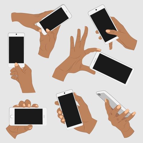 Hand Holding Phone, Holding Phone, Blank Screen, Hand Reference, Anatomy Study, Hands Holding, Friend Photoshoot, Hand Art, Phone Screen