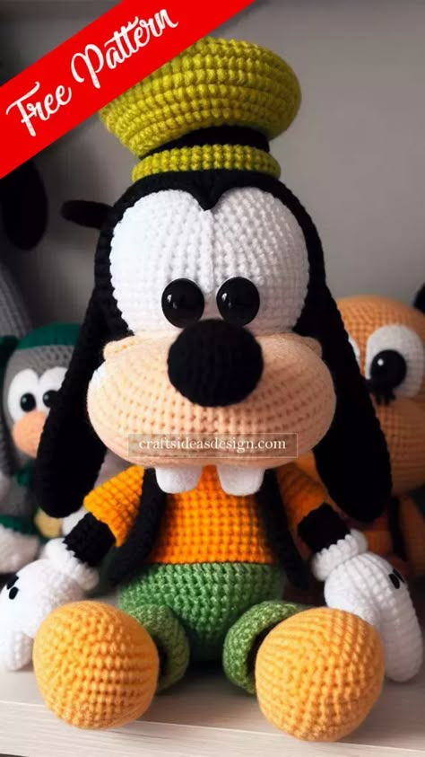 Crochet Disney Characters, Amigurumi Projects, Disney Crochet, Disney Crochet Patterns, Crochet Toys Free Patterns, Tiny Crochet, Crochet Toys Free, Easy Crochet Animals, Crocheting Patterns