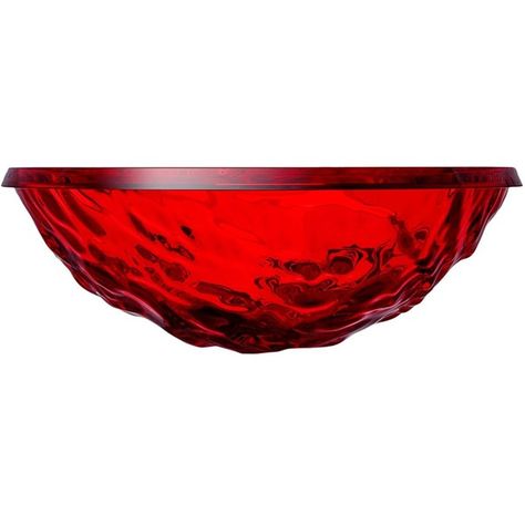 Kartell Moon (260 BRL) ❤ liked on Polyvore featuring home, home decor, red, round tray, red tray, round bowl, kartell and bear home decor Bear Home Decor, Red Tray, Red Bowl, Mario Bellini, Red Home Decor, Long Drink, Light Magic, Round Tray, Philippe Starck