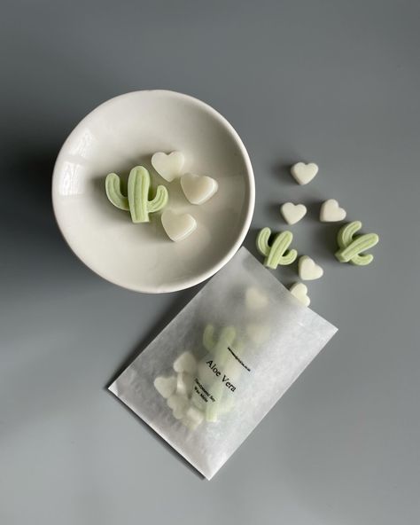 Cacti shaped wax melts now live on my website 🌵🤍 the refreshing aromas of Aloe Vera and Cactus Blossoms prove spa-like sense of serenity beyond any other 😌 visit website for details #explore #cacti #waxmelts #handmadewithlove #smallbiz #supportsmall Terrarium Candle, Cactus Blossom, Cactus Blossoms, Visit Website, Soy Wax Melts, Plant Lover, Soy Wax Candles, Wax Melts, Resin Art