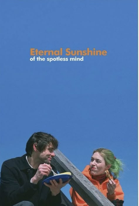 Eternal Sunshine On The Spotless Mind Poster, Eternal Sunshine Of The Spotless Mind Poster Art, Eternal Sunshine Movie Poster, Eternal Sunshine Of The Spotless Mind Wallpaper, Movie Poster Layout, Eternal Sunshine Poster, Sunshine Poster, Excited Face, College Poster