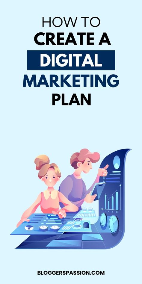 How to Create a Digital Marketing Plan Digital Marketing Strategy Social Media, Marketing Strategy Plan, Social Media Marketing Manager, Digital Marketing Plan, Marketing Analytics, Digital Marketing Tools, Marketing Tactics, Marketing Guide, Pinterest Strategy