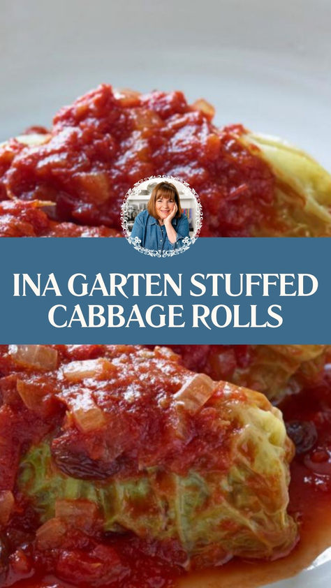 Ina Garten Stuffed Cabbage Rolls Ina Garten Cabbage Rolls, Ina Garten Stuffed Cabbage Rolls, Cabbage Rolls With Napa Cabbage, Polish Stuffed Cabbage Rolls Recipes, Galumpki Recipe Cabbage Roll, Authentic Cabbage Rolls, German Stuffed Cabbage Rolls, What To Serve With Cabbage Rolls, Polish Cabbage Rolls Recipe