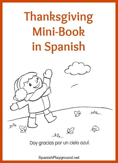 Spanish Thanksgiving Minibook Spanish Thanksgiving, Spanish Books For Kids, Teach Yourself Spanish, Free Spanish Lessons, Thanksgiving Lessons, Basic Vocabulary, Spanish Curriculum, Spanish Holidays, Homeschool Spanish