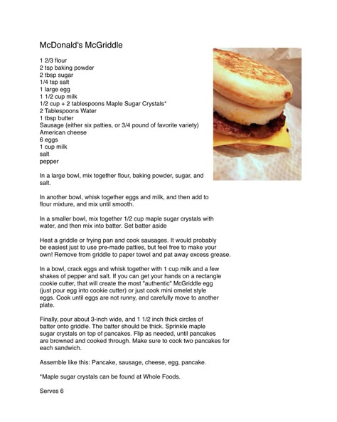 Mcdonalds Mcgriddle Recipes, How To Make Mcgriddles At Home, Mcdonald's Mcgriddle Recipe, Copycat Mcgriddle Recipe, Mcdonald’s Recipes, Diy Mcgriddle, Mcdonald's Recipes, Copycat Mcgriddle, Diy Mcgriddle Breakfast Sandwiches