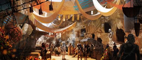 The Rise Of Skywalker, Rise Of Skywalker, Star Wars Concept Art, Landscape Concept, Fantasy City, Fantasy Setting, Fantasy Art Landscapes, Star Wars Episodes, Arte Fantasy