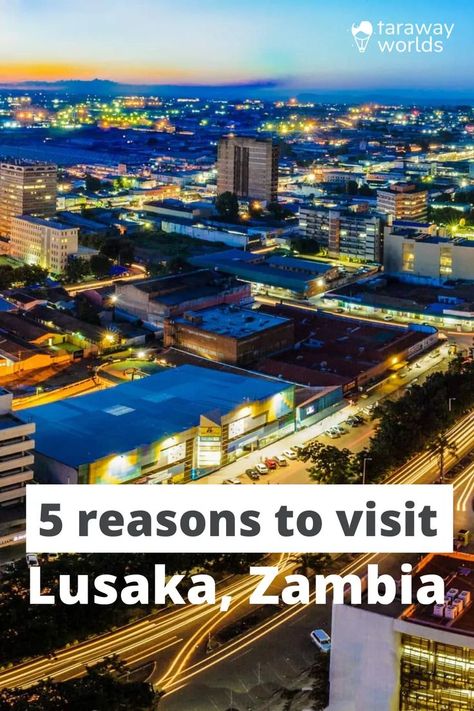 Many visitors to Zambia head straight to Victoria Falls, passing by the country's largest city. Lusaka is very much overlooked but heading to the capital for at least a few days is a great way to experience Zambia’s culture and local life. Here are five reasons why you should visit Lusaka, Zambia. Zambia Travel, Lusaka Zambia, Zambia Africa, Bungalow Floor Plans, African Travel, Beyond The Horizon, Victoria Falls, Southern Africa, Cheap Travel