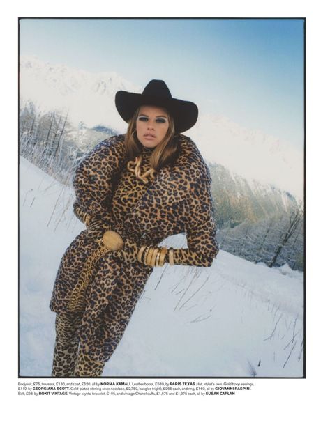 Kim Riekenberg Tatler UK Snow Fur Style Fashion Editorial | Page 2 Uk Snow, Winter Editorial, High Fashion Photoshoot, Apres Ski Outfits, Editorial Page, Apres Ski Style, Chamonix France, Ski Aesthetic, Ski Bunny