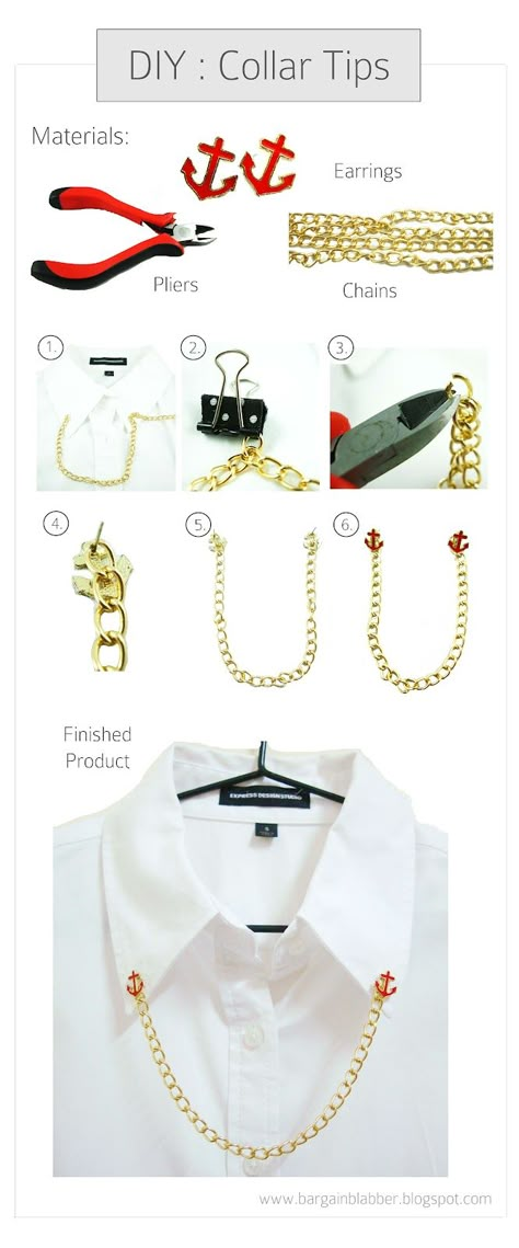 Jewelry Market, Diy Collar, Sell Jewelry, Collars Diy, Collar Tips, Collar Clips, Beaded Beads, Sweater Clip, Collar Chain