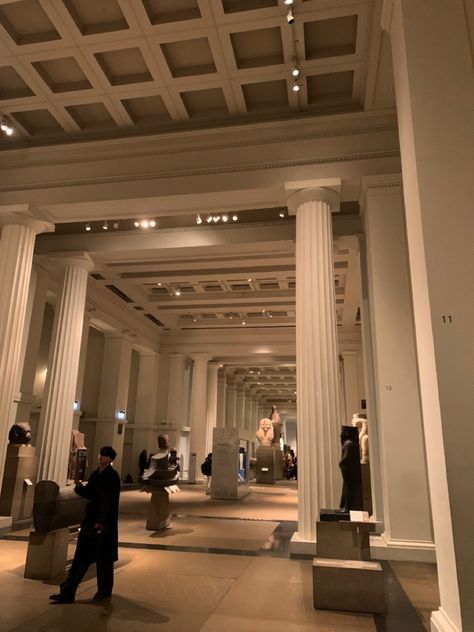 British museum aesthetic. Art. Fashion. Aesthetics. Museum. British Museum Aesthetic, Man Made Structures, Book Locations, Science Museum London, Style Roots, Museum Outfit, Museum Photography, Museum Aesthetic, Organic Structure