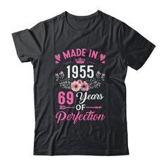 69 Birthday Decorations Women Female 69th 1955 Birthday Shirt Tank Top Funny Saying Vintage 1955 69th Birthday 1955 69th Gifts For Women Best Gift For Girl Guy Classic Retro Sixty-Nine Old Born In 1955 69 Years Old Best Gift For 69th Quotes For Him Her Present Ideas For Clothes Funny New 2024 Tee T-Shirts Clothes Outfits Apparel Costume Great Saying For Men Women Girls Guy Present Ideas For Men, Birthday Colors, For Men Clothes, Birthday Women, Birthday Vintage, Ideas For Clothes, Her Outfits, New 2023, Clothes Men