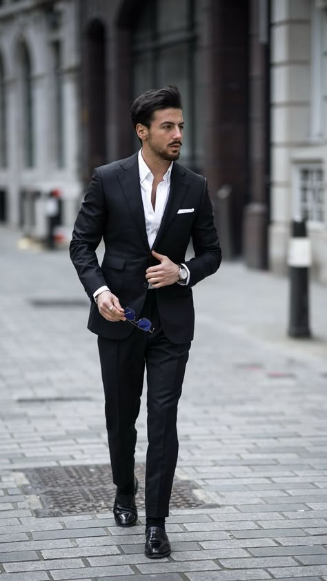 Black Blazer Outfit Men Wedding, Black Blazer Outfit Men, Blazer For Men Wedding, Marriage Clothes, Court Outfit, Formal Suits Men, Boy Photoshoot, Black Blazer Men, Formal Attire For Men