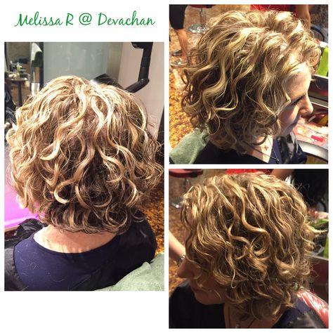 Hair Cuts Wavy, Spiral Perm Short Hair, Wave Perm Short Hair, Perm Short Hair, Spiral Perm, Short Permed Hair, Curly Bob Hairstyles, Permed Hairstyles, Short Hair With Layers