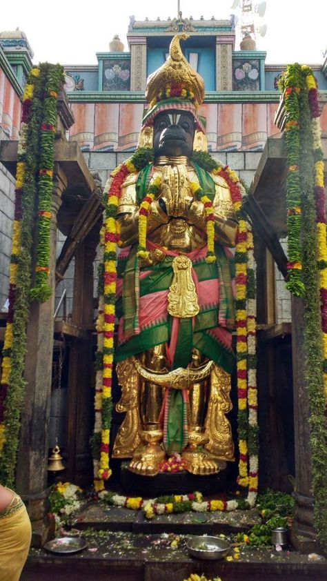 Sri Namakkal Anjaneya Temple in Tamil Nadu Namakkal Anjaneyar Hd, Anjaneya Swamy Images, Mahalakshmi Goddesses Hd Wallpaper, Lord Anjaneya, Guru Datta, Anjaneya Swamy, साईं बाबा, God Hanuman, Hara Hara