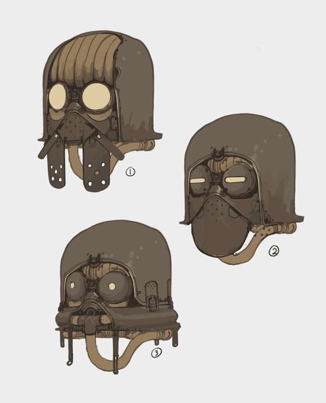 Helmet Concept, Arte Cyberpunk, Cool Masks, Masks Art, Helmet Design, Robot Design, Robots Concept, Robot Concept Art, Armor Concept