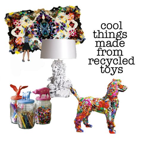 Recycled Toys via lilblueboo.com Upcycled Toys, Repurposed Toys, Repurpose Toys, Upcycle Toys Diy Projects, Upcycle Toys Diy, Toy Upcycle, Toys Made Out Of Recycled Items, Repurposed Stuffed Animals, Diy Recycled Toys