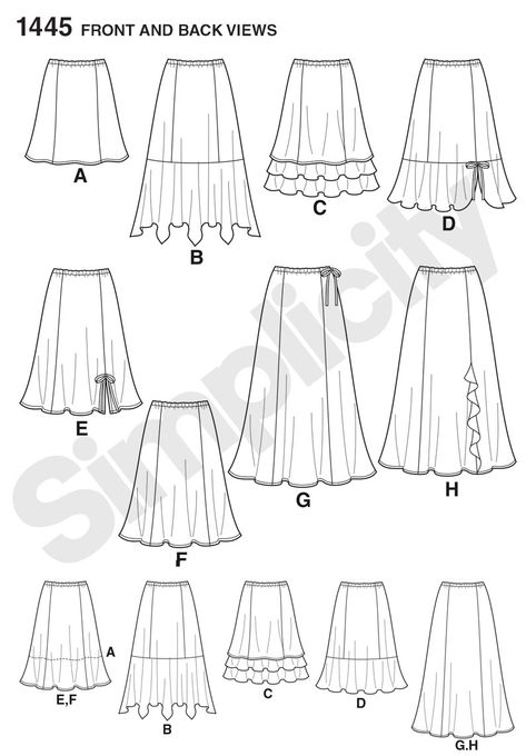 Skirts Sewing Patterns, Anime Dresses, Formal Dress Patterns, Nightgown Pattern, Outfit References, Skirt Inspiration, Fashion Dictionary, Fibre And Fabric, Pants Sewing Pattern