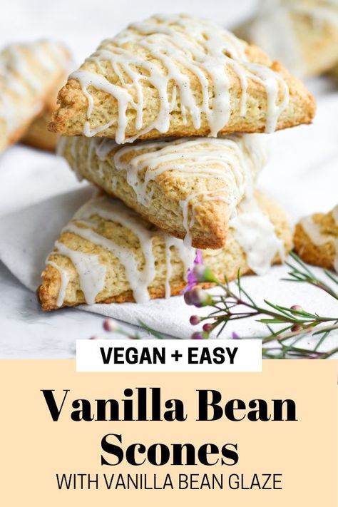 Vegan Vanilla Bean Scones, Gluten Free Vanilla Bean Scones, Dairy Free Scones Recipe Easy, Vegan Sourdough Scones, Dairy Free Scones Recipe, Gluten Free Dairy Free Scones, Vegan Scones Recipe Easy, Scones Dairy Free, Vegan Scones Recipe