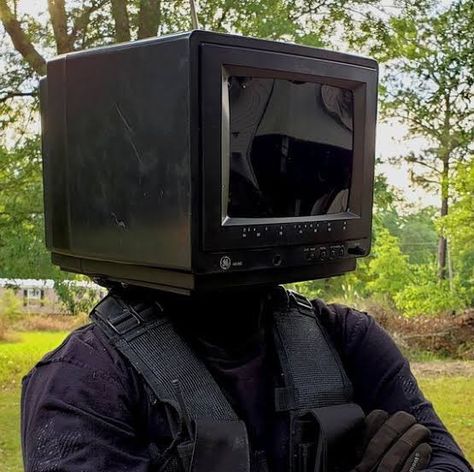 Computer Head, Tv Heads, Object Head, Crt Tv, Head Base, Object Heads, Tv Head, Emo Wallpaper, Head Mask