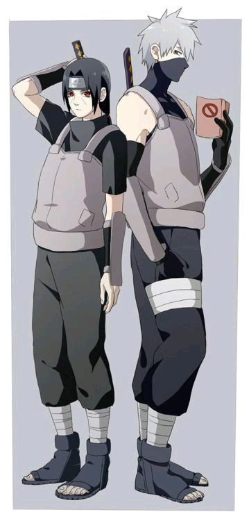 Itachi and Kakashi anbu~hanyuu Kakashi Chidori, Itachi Anbu, Kakashi Anbu, Sasuke Wallpaper, Kakashi Hokage, Type Of Boyfriend, Naruto Shippudden, Hatake Kakashi, Naruto Teams