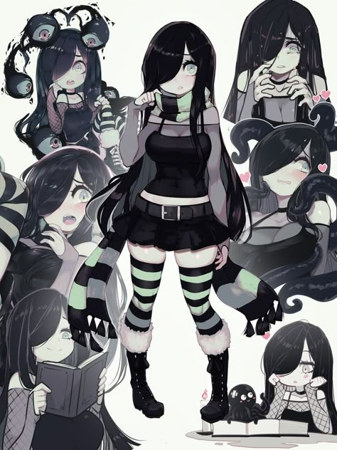 Aria Wintermint, Crawling City, My Oc, 영감을 주는 캐릭터, Character Design References, Art Anime, Girl Drawing, 그림 그리기, Cute Anime Character