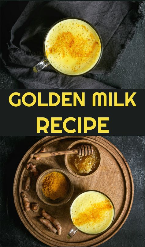 Turmeric milk (aka golden milk) is an Ayurvedic beverage that helps to reduce inflammation, joint pain and boosts the immune system.  #turmeric #vegan #curcumin #nutrition #plantbased #turmericlatte #antiinflammatory #turmericrecipes #superfood #organicturmeric #turmericbenefits #turmericpowder #turmericmilk #spices #remedies #naturalmedicine #healthyliving #ayurveda #honey #cinnamon #homeopathic #holistichealth #coconutmilk #whole30 Turmeric Milk Recipe, Golden Milk Recipe, Turmeric Tea Recipe, Ayurveda Recipes, Turmeric Milk, Ayurvedic Recipes, Turmeric Recipes, Turmeric Latte, Natural Colon Cleanse