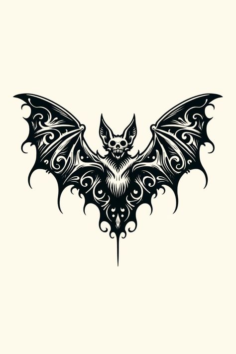 Bat Knife Tattoo, Bat Wings Tattoo Design, Cool Bat Tattoos, Carmilla Tattoo, Bat Throat Tattoo, Traditional Vampire Tattoo, Trad Bat Tattoo, American Traditional Bat Tattoo, Bat Sternum Tattoo