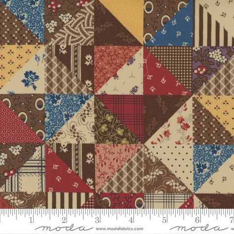 Quilt Triangles, Betsy Chutchian, Red Tablecloth, Cheater Quilt, Antique Quilt, Embroidery Supplies, Half Square Triangles, Patchwork Fabric, Holiday Red