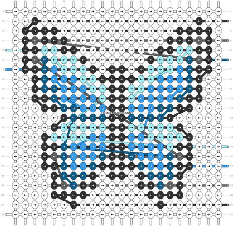 Alpha pattern #33522 variation #44982 | BraceletBook Butterfly Alpha Pattern, Bracelets Alpha Patterns, Butterfly Bracelet Pattern, Cute Alpha Patterns, Diamond Friendship Bracelet, Bracelet Template, Cute Friendship, Butterfly Cute, Cool Friendship Bracelets