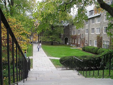 College Courtyard, Yonsei University, Ithaca Ny, Cornell University, College Town, Favorite Places, University