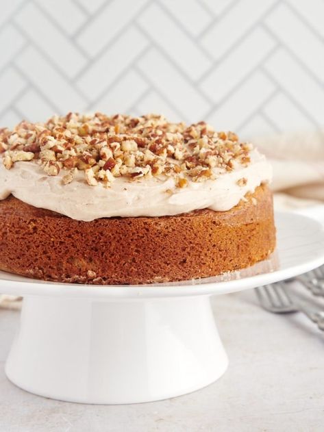 6-Inch Mini Spice Cake - Bake or Break Marble Bundt Cake, Apple Cheesecake Bars, Caramel Apple Cheesecake Bars, Apple Spice Cake, Small Batch Baking, Spice Cake Recipes, Cinnamon Cream Cheese, Single Layer Cakes, Caramel Apple Cheesecake