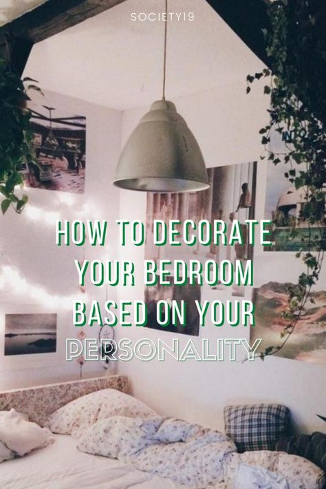 How to Decorate Your Bedroom Based on Your Personality - Society19 Best Ways To Decorate Bedroom, How To Decorate A Bedroom, Aesthetic Bedroom Inspirations, Adult Pink Bedroom, Artsy Bedroom, Adult Bedroom Decor, Fall Bedroom Ideas, Shabby Chic Picture Frames, Rustic Room Decor