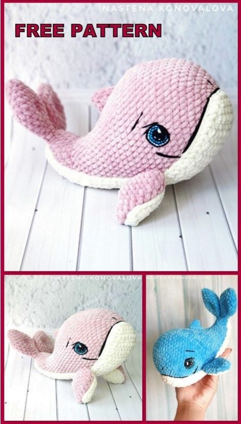 Amigurumi Whale Free Crochet Pattern - En.amigurumitariflerim.com Free Whale Pattern, Baby Whale Crochet Pattern Free, Crochet Whale Plushie, Jumbo Whale Crochet Pattern, Crochet Walrus Pattern Free, Crochet Dolphin Free Pattern Amigurumi, Crochet Orca Free Pattern, Dolphin Amigurumi Free Pattern, Whale Amigurumi Pattern Free