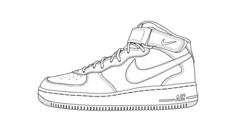 Nike shoe images for coloring | This entry was posted in Sneaker Resources and tagged Templates and ... Top Template, Shoe Drawings, Terry Fox, Shoe Template, Sneakers Drawing, Nike Shoe, Free Runs, Shoe Image, Nike High