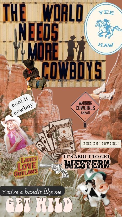 #vibes #nature #cowgirl #cowboy #cowboylikeme #cowgirlaesthetic #cowgirlhat #cowboys #cowboyaesthetic #yeehaw #western #barbie #wild Western Barbie, Cute Images For Wallpaper, Cowboy Aesthetic, Western Wallpaper Iphone, Goin Down, Cowgirl Aesthetic, Cowgirl Cowboy, Cowgirl Hats, Cowboy And Cowgirl