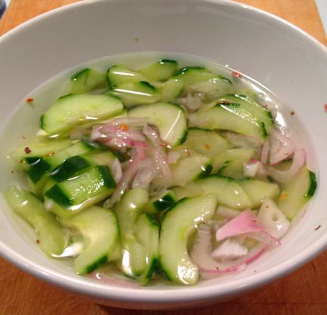 Thai Cucumber Sauce, Cucumber Salad Dressing, Thai Cucumber, Thai Cucumber Salad, Cucumber Sauce, Tasty Thai, Cucumber Recipes Salad, Cucumber Recipes, Pickling Cucumbers