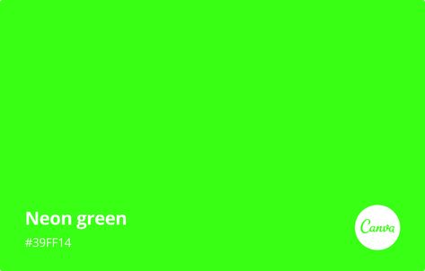 Neon Green Meaning, Combinations and Hex Code - Canva Colors Green Hex Code, Green Color Code, Rgb Code, Neon Green Color, Neon Prom Dresses, Birth Colors, Shingle Colors, Red Pigment, Blue Pigment