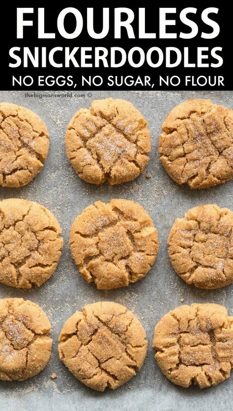 Snickerdoodle Cookies Recipe, Snickerdoodle Cookies Easy, Cookies Sans Gluten, Tartiflette Recipe, Cinnamon Sugar Cookies, Cookies Gluten Free, Snickerdoodle Recipe, Snickerdoodle Cookies, Low Carb Low Sugar