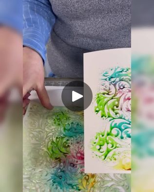 Quick Crafts - more reverse stencils 😍 | craft, stencil | Here we have another demonstration using a different stencil to show this beautiful double effect from using 1 stencil and 1 lot of sprays to create 2... | By Lavinia StampsFacebook Reverse Stenciling, Quick Crafts, Lavinia Stamps, Stencil Crafts, Stenciling, To Create, Spray, Stamp