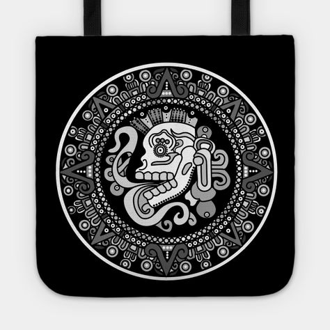 Shout out to the Aztec artists, this amazing piece is based upon these skilled artisans. A contemporary twist to reflect the Aztec skill. -- Choose from our vast selection of tote bags to match with your desired size to make the perfect custom tote. Pick your favorite: Movies, TV Shows, Art, and so much more! Available in Single Sided Print or Double Sided Print in small, medium, and large. Perfect for work, class, the beach, and leisure. Aztec Skull, Custom Tattoo Design, Aztec Pattern, Custom Tattoo, Spirituality Energy, Skull Art, Tattoo Design, Shout Out, Art Work