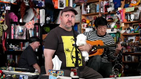 Stephin Merritt, The Magnetic Fields, Electric Cello, Tiny Desk Concert, Stephen Thompson, John Woo, Tiny Desk, Tiny Desks, Marriage Vows