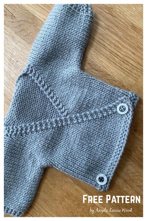 Baby Knitting Patterns Free Newborn, Free Baby Sweater Knitting Patterns, Knitted Baby Sweater, Easy Baby Knitting Patterns, Boys Knitting Patterns Free, Baby Cardigan Knitting Pattern Free, Knitting Clothes, Baby Cardigan Pattern